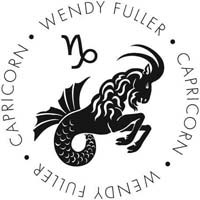 Noteworthy Collections - Custom Self-Inking Address Stampers (Capricorn) (NS-330)