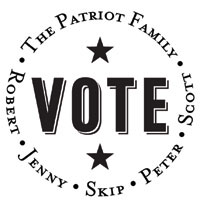 Noteworthy Collections - Custom Self-Inking Address Stampers (Vote) (NS-480)