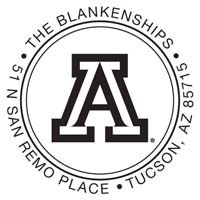 Noteworthy Collections - Custom College Stampers (Arizona "A" Circular Stamp) (TNS-ARZ01)