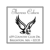 Noteworthy Collections - Custom College Stampers (BC Eagles Square Stamp) (TNS-BC02)