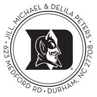 Noteworthy Collections - Custom College Stampers (Duke Bluedevils Circular) (TNS-DK01)
