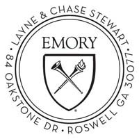 Noteworthy Collections - Custom College Stampers (Emory Shield Circular) (TNS-EU03)