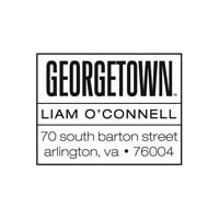 Noteworthy Collections - Custom College Stampers (Georgetown Rectangle Stamp) (TNS-GTWN03)