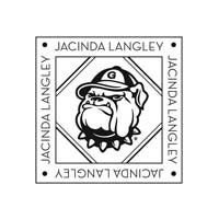 Noteworthy Collections - Custom College Stampers (Georgetown Hoya Square Stamp) (TNS-GTWN05)