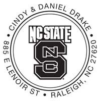 Noteworthy Collections - Custom College Stampers (NC State Circular) (TNS-NCS02)