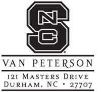 Noteworthy Collections - Custom College Stampers (NC State Block) (TNS-NCS03)
