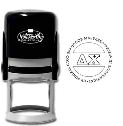 Noteworthy Collections - Custom College Greek Fraternity Stampers (Delta Chi 01) (TNG-DC01)