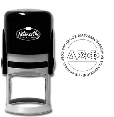 Noteworthy Collections - Custom College Greek Fraternity Stampers (Delta Sigma Phi 01) (TNG-DSP01)