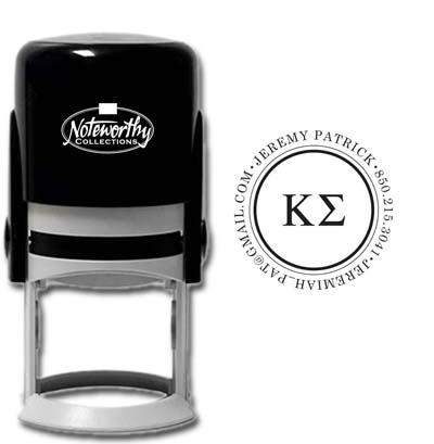 Noteworthy Collections - Custom College Greek Fraternity Stampers (Kappa Sigma 03) (TNG-KS03)