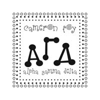 Noteworthy Collections - Custom College Greek Sorority Stampers (Alpha Gamma Delta 08) (TNG-AGD08)