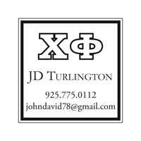 Noteworthy Collections - Custom College Greek Fraternity Stampers (Chi Phi 04) (TNG-CPH04)