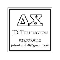 Noteworthy Collections - Custom College Greek Fraternity Stampers (Delta Chi 04) (TNG-DC04)