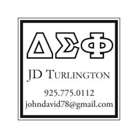 Noteworthy Collections - Custom College Greek Fraternity Stampers (Delta Sigma Phi 04) (TNG-DSP04)