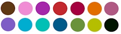 Noteworthy Collections - Ink Cartridge Colors