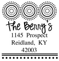 PJ Invites - Custom Stamp (STA112)