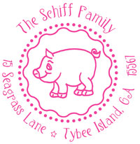 PJ Invites - Custom Stamp (STA144)