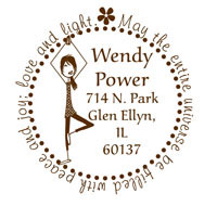 PJ Invites - Custom Stamp (STA15)