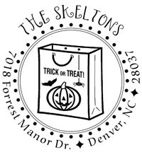 PJ Invites - Custom Stamp (STA150)