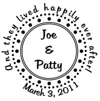 PJ Invites - Custom Stamp (STA158)