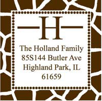 PJ Invites - Custom Stamp (STA161)