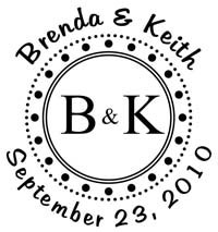 PJ Invites - Custom Stamp (STA163)