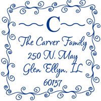 PJ Invites - Custom Stamp (STA165)
