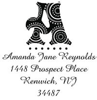 PJ Invites - Custom Stamp (STA166)