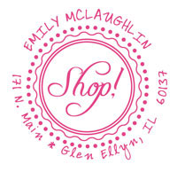 PJ Invites - Custom Stamp (STA19)