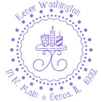 PJ Invites - Custom Stamp (STA33)