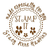 PJ Invites - Custom Stamp (STA38)