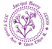 PJ Invites - Custom Stamp (STA40)