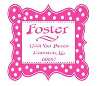PJ Invites - Custom Stamp (STA59)