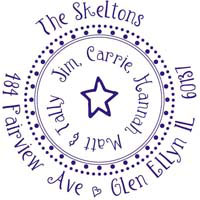 PJ Invites - Custom Stamp (STA6)