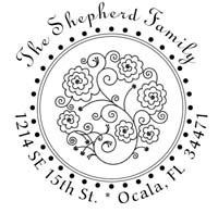 PJ Invites - Custom Stamp (STA63)