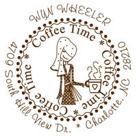 PJ Invites - Custom Stamp (STA7)