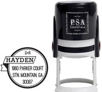 PSA Essentials - Custom Everyday Address Stamper (Hayden - Design by PSA Essentials)