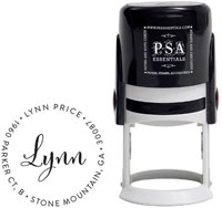 Custom Everyday Address Stamper by PSA Essentials (Lynn)