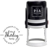 Custom Everyday Address Stamper by PSA Essentials (Shirley Family)