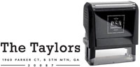 Custom Everyday Address Stamper by PSA Essentials (Taylors)