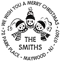 PSA Essentials - Custom Holiday Stamper (Carolers)