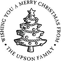 PSA Essentials - Custom Holiday Stamper (Christmas Tree)