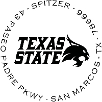 College Logo Items - Texas State