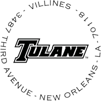 College Logo Items - Tulane