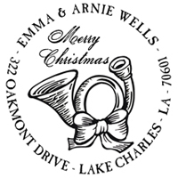 PSA Essentials - Custom Holiday Stamper (Horn)