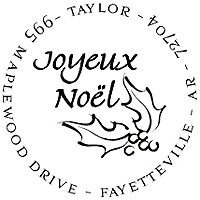 PSA Essentials - Custom Holiday Stamper (Noel)