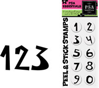 PSA Essentials - Peel & Stick Packs (Funky Numbers)