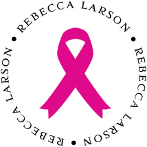 PSA Essentials - Custom Address Stamper (Pink Ribbon)