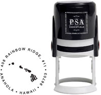Hawaii Custom State Address Stamper by PSA Essentials