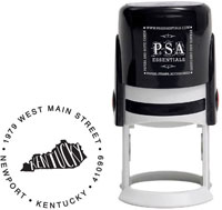 Kentucky Custom State Address Stamper by PSA Essentials