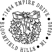 PSA Essentials - Custom Holiday Stamper (Wreath)